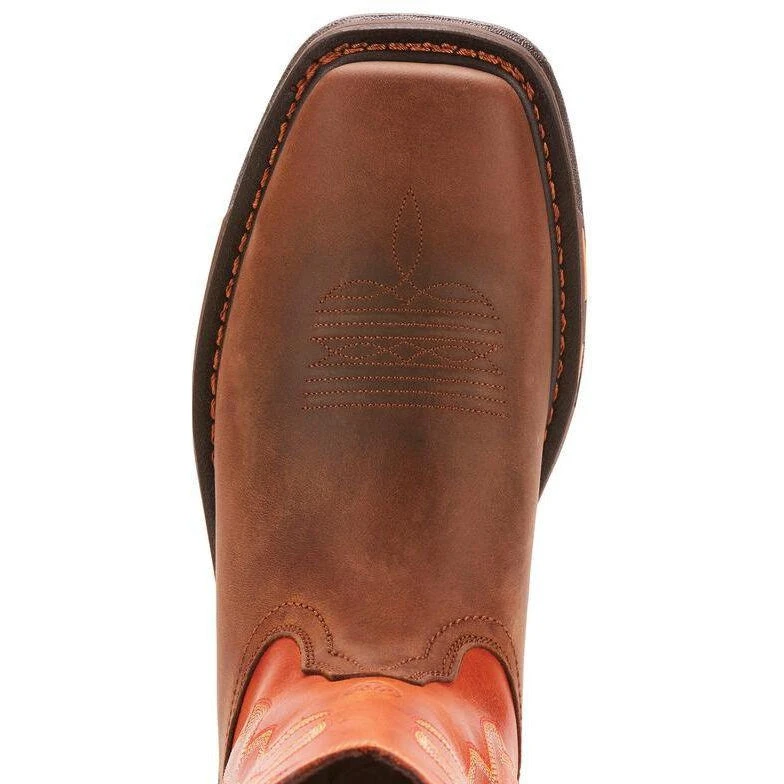 Ariat Men's WorkHog 11" Wide Square Soft Toe Work Boot- Earth 10005888 4 Ariat Men's WorkHog 11" Wide Square Soft Toe Work Boot- Earth 10005888 - Image 4