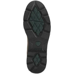 Ariat Men's Groundbreaker 10" Soft Toe Work Boot - Brown - 10014238 -Danner Shop 10014238 sole