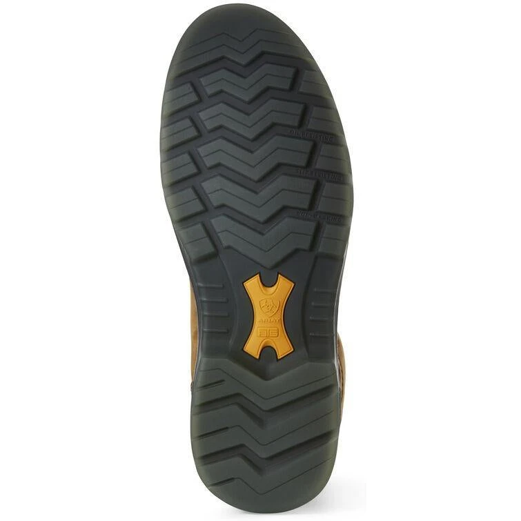 Ariat Men's Turbo 8" Carbon Toe WP Lace Up Work Boot - Bark - 10027326 5 Ariat Men's Turbo 8" Carbon Toe WP Lace Up Work Boot - Bark - 10027326 - Image 5