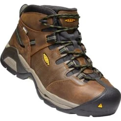 Keen Utility Men's Detroit XT Steel Toe WP Work Boot - Brown - 1020085 -Danner Shop 1020085 3Q