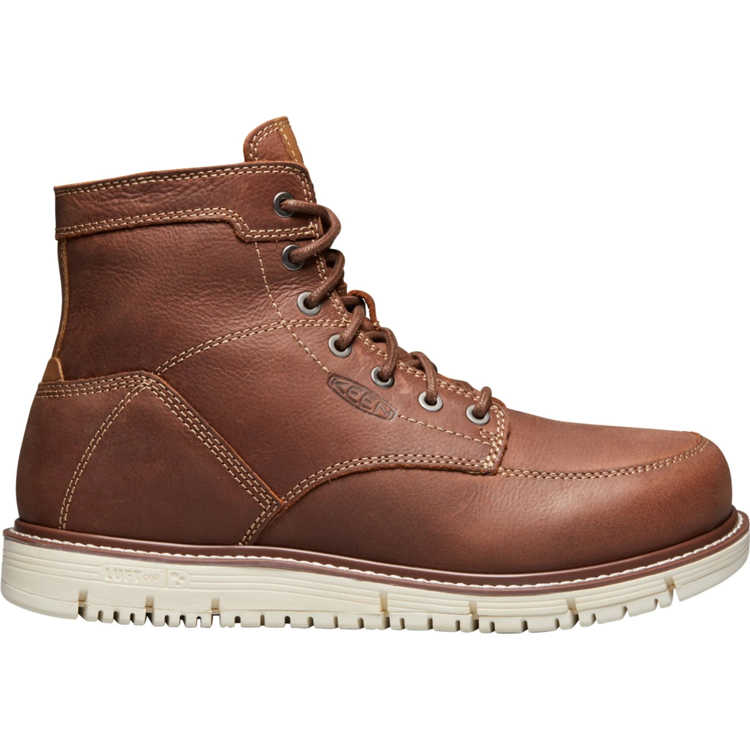 Keen Utility Men's San Jose 6" Soft Toe Work Boot Gingerbread- 1020146 4 Keen Utility Men's San Jose 6" Soft Toe Work Boot Gingerbread- 1020146 - Image 4