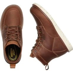 Keen Utility Men's San Jose 6" Soft Toe Work Boot Gingerbread- 1020146 10 Keen Utility Men's San Jose 6" Soft Toe Work Boot Gingerbread- 1020146 -Danner Shop 1020146 PLD