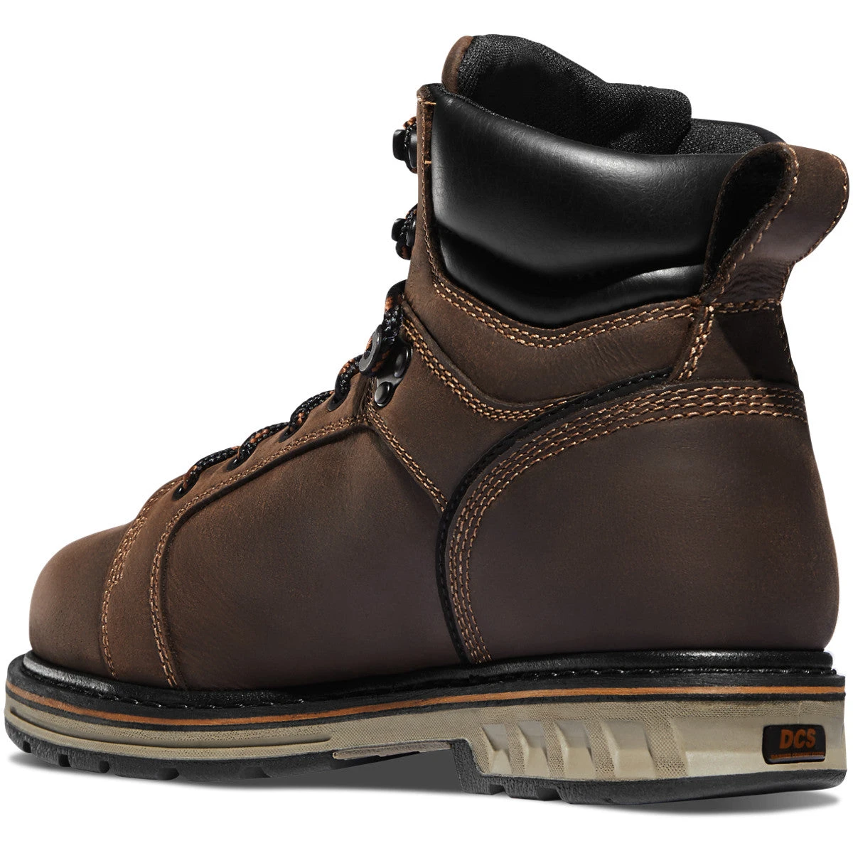 Danner Men's Steel Yard 6" Steel Toe WP Work Boot - Brown - 12531 2 Danner Men's Steel Yard 6" Steel Toe WP Work Boot - Brown - 12531 - Image 2