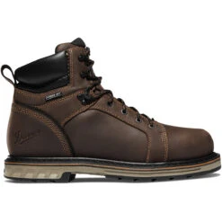 Danner Men's Steel Yard 6" Steel Toe WP Work Boot - Brown - 12531 12 Danner Men's Steel Yard 6" Steel Toe WP Work Boot - Brown - 12531 -Danner Shop 12531 3