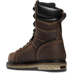 Danner Men's Steel Yard 8" Steel Toe Insulated WP Work Boot Brown 12535 -Danner Shop 12535 2