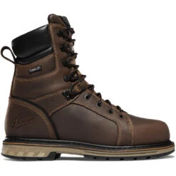 Danner Men's Steel Yard 8" Steel Toe Insulated WP Work Boot Brown 12535 -Danner Shop 12535 3