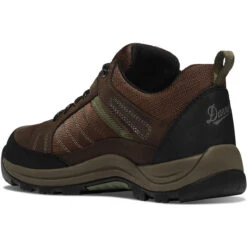 Danner Men's Riverside 3" WP Plain Toe Slip Resist Work Boot -Brown- 15343 -Danner Shop 15343 M