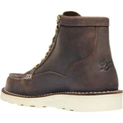 Danner Women's Bull Run 6" ST Moc Toe Wedge Work Boot - Brown - 15576 -Danner Shop 15576 M