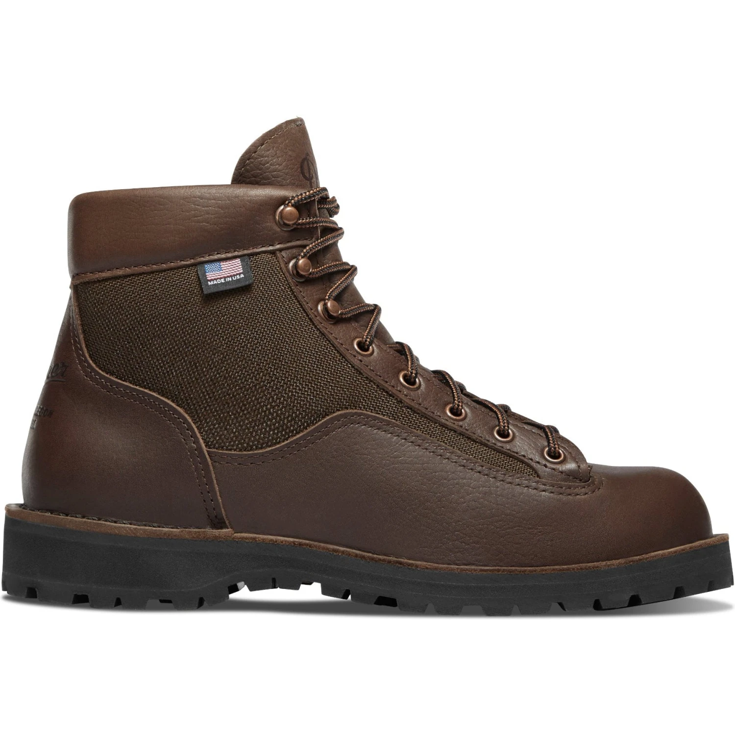 Danner Men's Light II 6" WP USA Made Hiking Boot - Dark Brown - 33020 2 Danner Men's Light II 6" WP USA Made Hiking Boot - Dark Brown - 33020 - Image 2