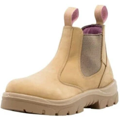 Steel Blue Women's Hobart Ladies 6" WP Steel Toe Romeo Work Boot - Sand - 812891 -Danner Shop 33 c66e847e 14b8 428d 9ae8 1c64e9d4633f