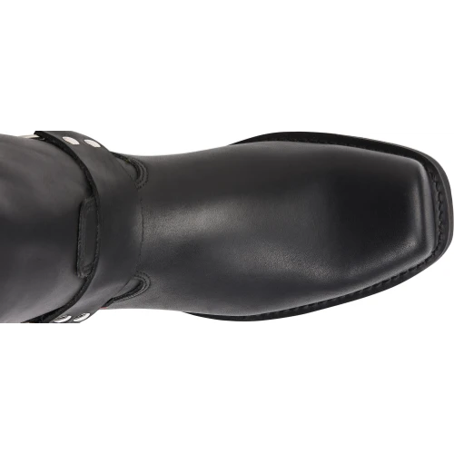 Double H Men's Barry 10" Square Toe USA Made Harness Boot- Black- 4008 5 Double H Men's Barry 10" Square Toe USA Made Harness Boot- Black- 4008 - Image 5