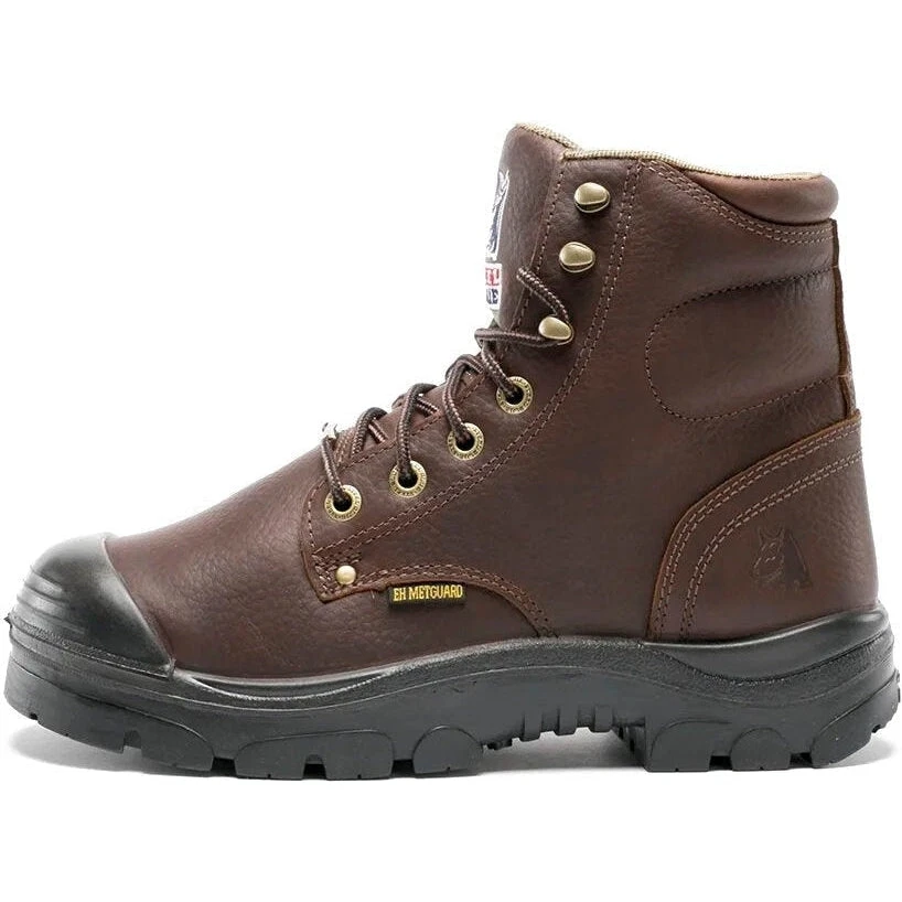 Steel Blue Men's Argyle Met Bump 6" WP Steel Toe Metguard Work Boot - Oak - 832912 4 Steel Blue Men's Argyle Met Bump 6" WP Steel Toe Metguard Work Boot - Oak - 832912 - Image 4