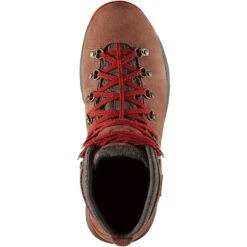 Danner Women's Mountain 600 4.5" WP Hiking Boot - Brown/Red - 62245 -Danner Shop 62245 T