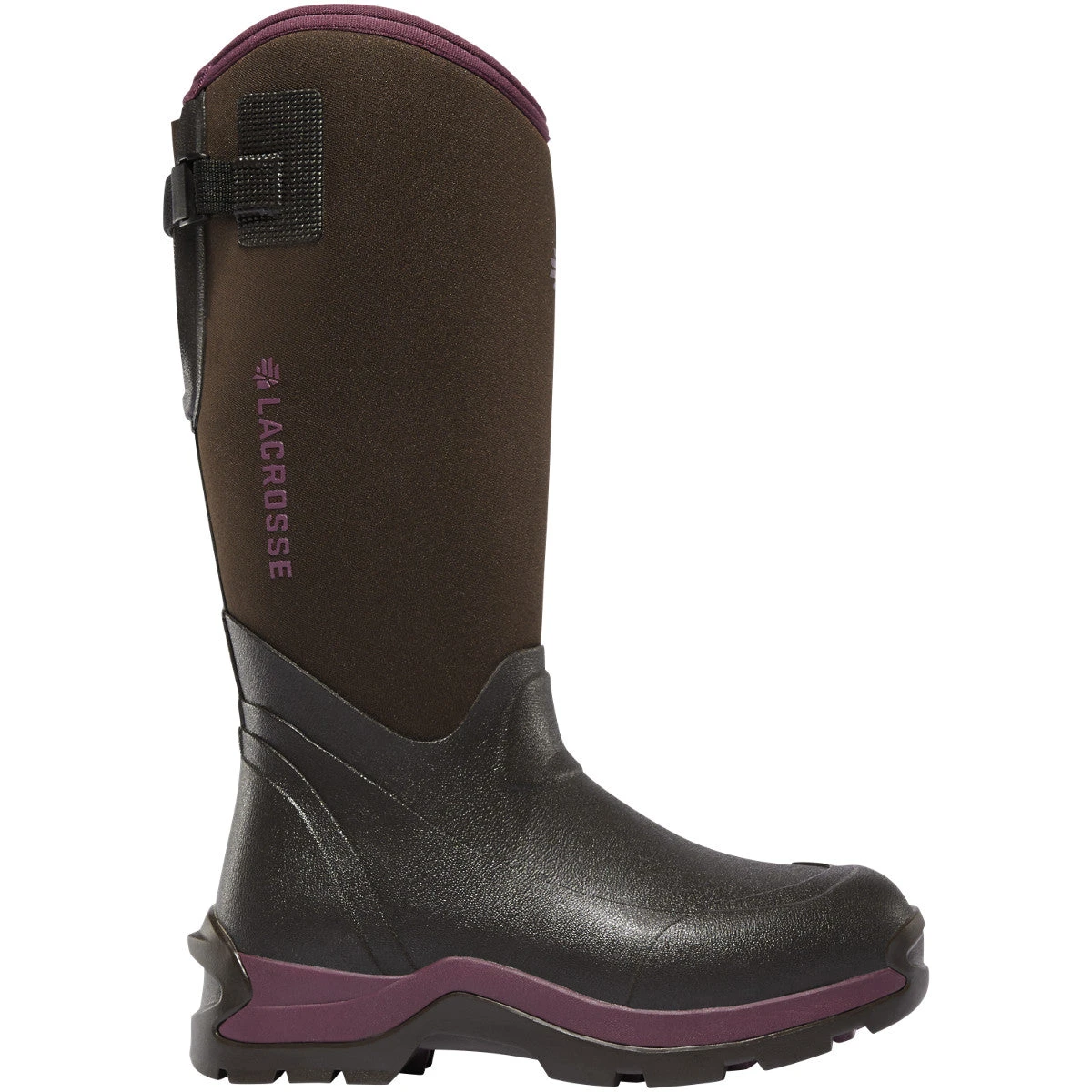 Lacrosse Women's Alpha Thermal 14" WP Rubber Work Boot - Chocolate - 644104 1 Lacrosse Women's Alpha Thermal 14" WP Rubber Work Boot - Chocolate - 644104