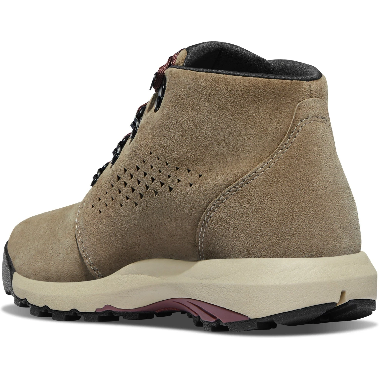 Danner Women's Inquire Chukka 4" WP Hiking Boot - Gray/Plum - 64501 3 Danner Women's Inquire Chukka 4" WP Hiking Boot - Gray/Plum - 64501 - Image 3