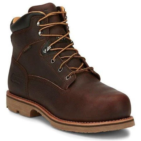 Chippewa Men's Serious+ 6" Comp Toe WP Metguard Lace-Up Work Boot - 72301 1 Chippewa Men's Serious+ 6" Comp Toe WP Metguard Lace-Up Work Boot - 72301