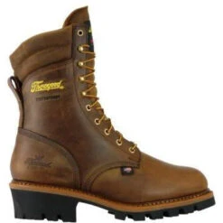 Thorogood Men's Logger 9" ST WP Ins USA Work Boot - Brown - 804-3554 -Danner Shop 804 3554 2
