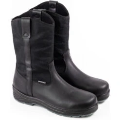 Thorogood Thoro-Flex 10" Comp Toe WP PR Pull-On Boot - Black - 804-6136