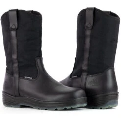 Thorogood Thoro-Flex 10" Comp Toe WP PR Pull-On Boot - Black - 804-6136 -Danner Shop 834 6136 3w