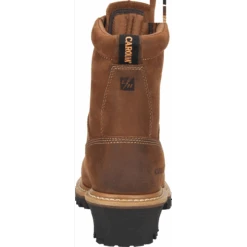 Carolina Women's Elm 8" Comp Toe WP Slip Resist Work Boot -Brown- CA1435 -Danner Shop CA1435 500xauto Heel