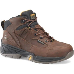Carolina Men's Builder 5" WP Slip Resist Steel Toe Hiker - Brown - CA4501