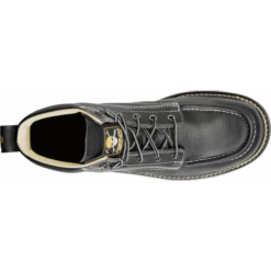 Carolina Men's Flatiron 6" Moc Toe Wedge Work Boot - Black - CA7007 -Danner Shop CA7007 500xauto Top