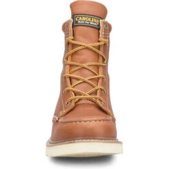 Carolina Men’s Wedge Amp Mx 6" Moc Toe Casual Work Boot -Brown- CA7063 9 Carolina Men’s Wedge Amp Mx 6" Moc Toe Casual Work Boot -Brown- CA7063 -Danner Shop CA7063 autox500 Toe