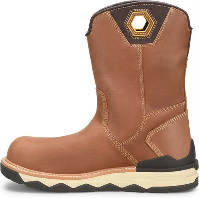 Carolina Men's Earthmover 10" WP Comp Toe Wedge Work Boot -Brown- CA7833 2 Carolina Men's Earthmover 10" WP Comp Toe Wedge Work Boot -Brown- CA7833 - Image 2