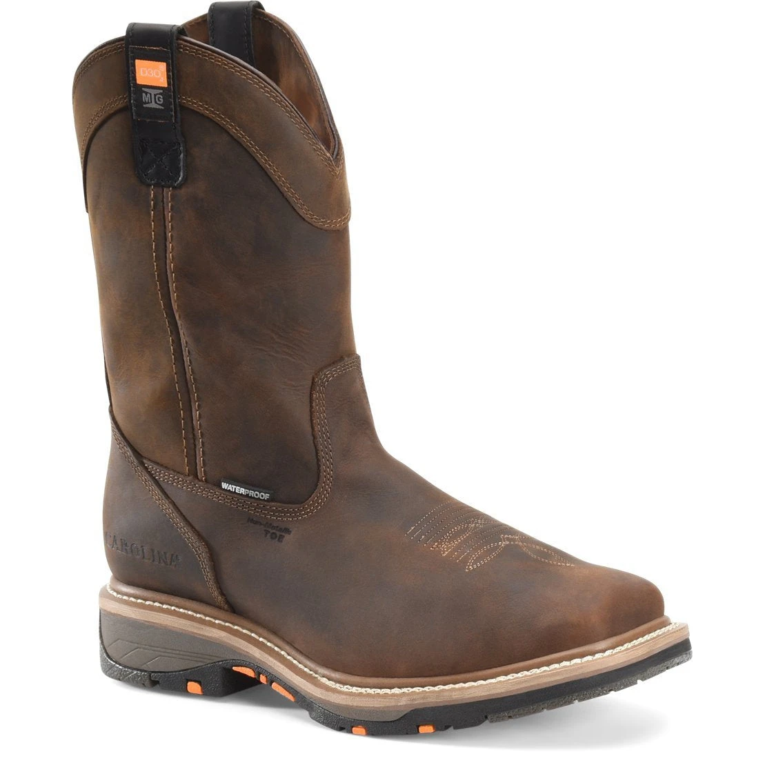 Carolina Men's Actuator 11" Comp Toe WP Metgaurd Work Boot - Brown - CA8537 1 Carolina Men's Actuator 11" Comp Toe WP Metgaurd Work Boot - Brown - CA8537