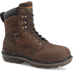 Carolina Men's Dormite 8โ Comp Toe Ins WP Work Boot - Brown - CA8556