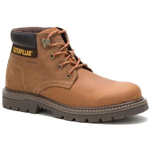 CAT Men's Outbase Soft Toe Waterproof Work Boot - Brown - P51032 1 CAT Men's Outbase Soft Toe Waterproof Work Boot - Brown - P51032