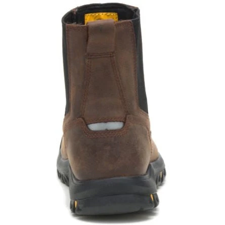 CAT Men's Wheelbase Soft Toe Work Boot - Clay - P51033 4 CAT Men's Wheelbase Soft Toe Work Boot - Clay - P51033 - Image 4