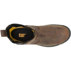 CAT Men's Wheelbase Soft Toe Work Boot - Clay - P51033 10 CAT Men's Wheelbase Soft Toe Work Boot - Clay - P51033 -Danner Shop CATM P51033 121619 S20 TOP