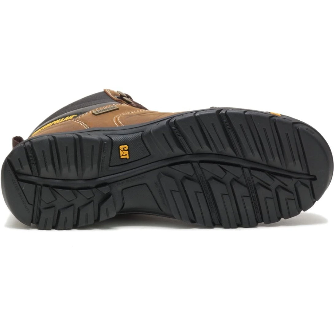 CAT Men's Threshold Waterproof Work Boot - Real Brown - P74128 6 CAT Men's Threshold Waterproof Work Boot - Real Brown - P74128 - Image 6