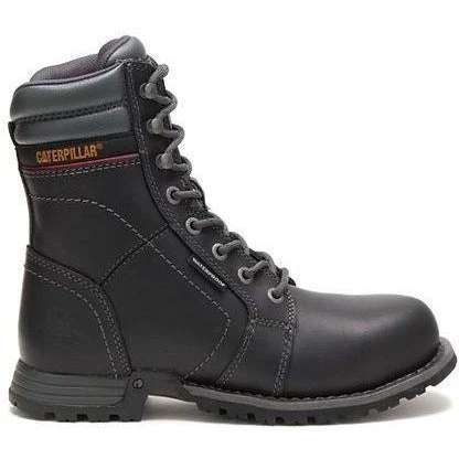CAT Women's Echo Steel Toe WP Rubber Outsole Work Boot - Black - P90899 2 CAT Women's Echo Steel Toe WP Rubber Outsole Work Boot - Black - P90899 - Image 2