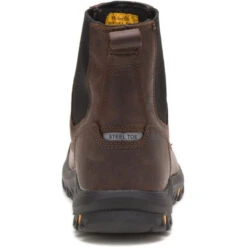 CAT Men's Wheelbase Steel Toe Work Boot - Clay - P91026 -Danner Shop CATM P91026 030419 S19 270
