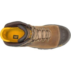 CAT Men's Superlite WP Carbon CT Work Boot - Dark Biege - P91218 -Danner Shop CATM P91218 091719 F20 TOP