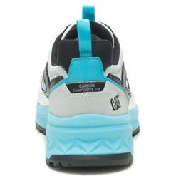 CAT Men's Streamline Runner CCT Slip Resist Work Shoe -White/Blue- P91492 -Danner Shop CATM P91492 032122 S23 270