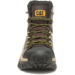 CAT Men's Invader Comp Toe Waterproof Hiker Work Boot -Coffee- P91541 10 CAT Men's Invader Comp Toe Waterproof Hiker Work Boot -Coffee- P91541 -Danner Shop CATM P91541 032122 S23 090