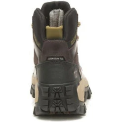 CAT Men's Invader Comp Toe Waterproof Hiker Work Boot -Coffee- P91541 11 CAT Men's Invader Comp Toe Waterproof Hiker Work Boot -Coffee- P91541 -Danner Shop CATM P91541 032122 S23 270