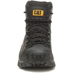 CAT Men's Invader Comp Toe Waterproof Hiker Work Boot -Black- P91542 -Danner Shop CATM P91542 032122 S23 090