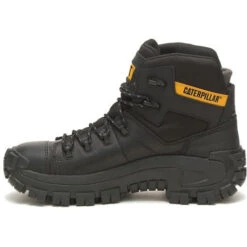 CAT Men's Invader Comp Toe Waterproof Hiker Work Boot -Black- P91542 -Danner Shop CATM P91542 032122 S23 180