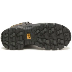 CAT Men's Invader Comp Toe Waterproof Hiker Work Boot -Black- P91542 -Danner Shop CATM P91542 032122 S23 OUT