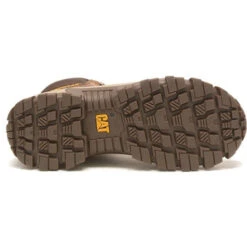 CAT Men's Invader Hi Steel Toe Slip Resist Work Boot -Mushroom- P91596 -Danner Shop CATM P91596 040622 S23 OUT