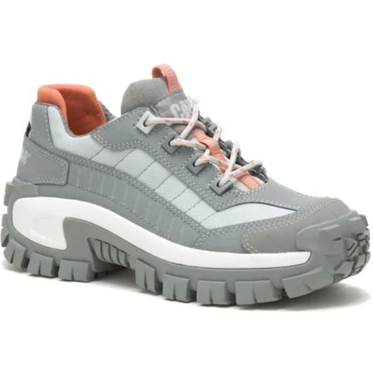 Cat Women's Invader Slip Resist Steel Toe Work Shoe -Wild Dove- P91360 1 Cat Women's Invader Slip Resist Steel Toe Work Shoe -Wild Dove- P91360