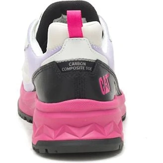 CAT Women's Streamline Runner CCT Original Work Shoe -White/Black- P91498 5 CAT Women's Streamline Runner CCT Original Work Shoe -White/Black- P91498 - Image 5