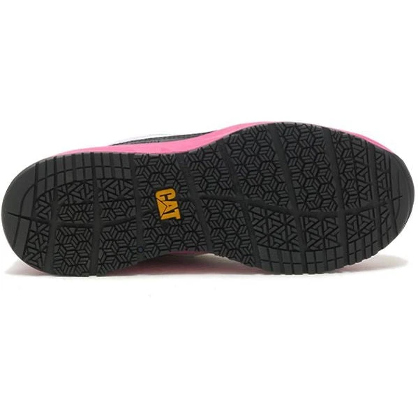 CAT Women's Streamline Runner CCT Original Work Shoe -White/Black- P91498 7 CAT Women's Streamline Runner CCT Original Work Shoe -White/Black- P91498 - Image 7