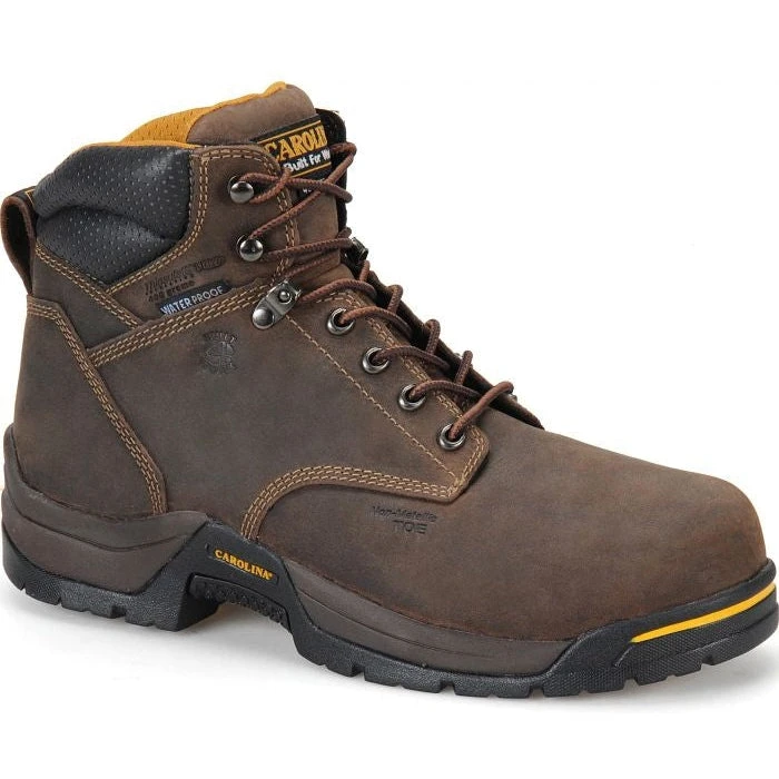 Carolina Men's Bruno Lo 6" Comp Toe WP Insulated Work Boot -Brown- CA5521 1 Carolina Men's Bruno Lo 6" Comp Toe WP Insulated Work Boot -Brown- CA5521