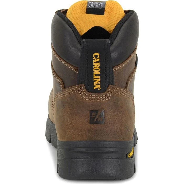 Carolina Women's Circuit 6" Comp Toe WP Slip Resist Work Boot -Brown- CA1626 5 Carolina Women's Circuit 6" Comp Toe WP Slip Resist Work Boot -Brown- CA1626 - Image 5