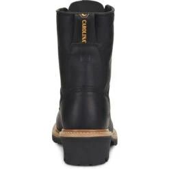 Carolina Men's Elm 8" ST Unlined Logger Slip Resist Work Boot -Black- CA1825 -Danner Shop CLA 006 ca1825